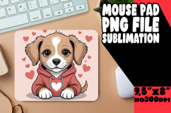JOYFUL mouse MAT Playful Art, Valenines Animals Product Image 1