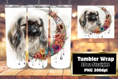 Petal Parade: Watercolor Tumbler Wrap 20oz Product Image 1