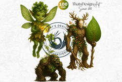 Fantasy Botanical PNG, Enchanted Forest &amp; Fairy Clipart Product Image 10