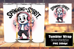 Amazing 20oz Tumbler Wrap Download , Funny Ghost Product Image 1