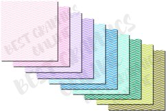 100 chevron lines herringbone papers pack