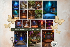 126 Zen Chinese Temple Backdrops for TTRPG and Crafts Product Image 11