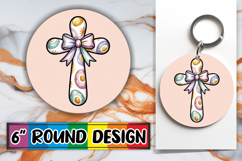 Unique Circle Designs for Gifts, Cross and Bow Product Image 1