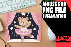 TIMELESS MOUSE PAD PNG MAGIC, Cute Bear Product Image 1