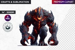 Dark Casus clipart, Mythological Creature, Fantasy clipart Product Image 1