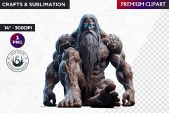 Dark monster clipart, Mythological Creature, Fantasy clipart Product Image 1