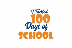 I Tackled 100 Days of School Quote Stickers 05 Product Image 3