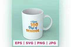 I Tackled 100 Days of School Quote Stickers 05 Product Image 1