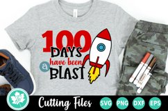 100 Days of School SVG | 100 Days Have Been a Blast Product Image 1