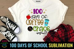 100 DAYS OF SCHOOL TEACHER SUBLIMATION DESIGN