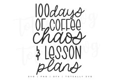 100 Days of School Teacher SVG Product Image 1