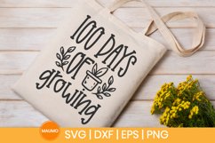 100 days of growing | School svg file Product Image 2