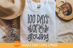 100 days of growing | School svg file Product Image 3