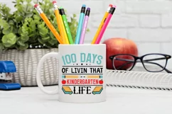 100 Days Of Livin' That SVG, School SVG Design Product Image 2