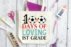 100 Days Of Loving 1st SVG, School SVG Design Product Image 3