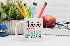 100 Days Of Loving 1st SVG, School SVG Design Product Image 2