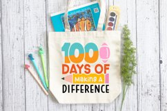 100 Days Of Making SVG, School SVG Design Product Image 3