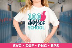 100 Days Of School SVG Bundle - | 100th Day T-shirt Design Product Image 7