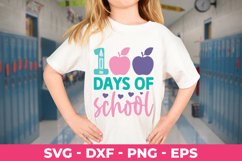 100 Days Of School SVG Bundle - | 100th Day T-shirt Design Product Image 4