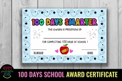 100 DAYS OF SCHOOL AWARD CERTIFICATES for kids
