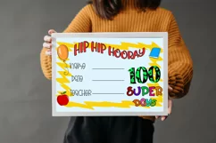 100th day of school certificates for students- 100 days of school reward certificates