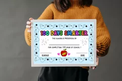 100 DAYS OF SCHOOL AWARD CERTIFICATES for kids