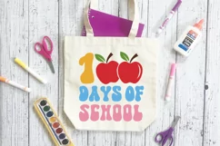 100 Days Of School SVG, School SVG Design Product Image 3