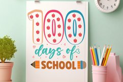 100 Days Of School SVG, School SVG Design Product Image 2