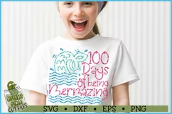 100 Days Mermazing 100th Day of School SVG File Product Image 3