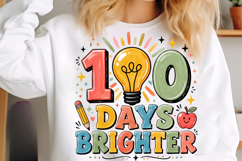 100 Days Of School Png Product Image 3