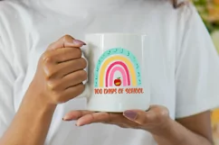 100 Days of School Sublimation I 100 School Days Sublimation Product Image 2