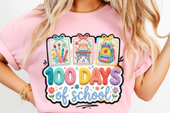 100 days school png, school supplies png, classroom design, teacher sublimation, student shirt png, school celebration, back to school design, pencil ruler png, school craft png, teacher shirt design