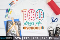 100 Days Of School SVG, School SVG Design Product Image 1