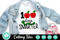 100 Days of School SVG | 100 Days Smarter Product Image 1