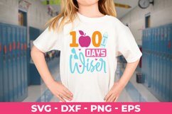 100 Days Of School SVG Bundle - | 100th Day T-shirt Design Product Image 14