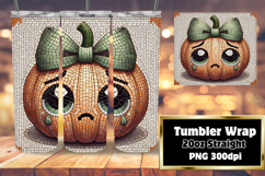 FASHIONABLE PNG for 20oz Tumbler , Cute Pumpkin Product Image 1