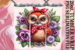 SWEET HARMONY 20oz TUMBLER WRAP, Cute Animals Product Image 1
