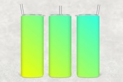 Ombre Gradient Tumbler Wrap Sublimation Product Image 1