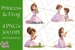 Amethyst Princess Fairy Tale Storybook PNG Clipart Product Image 1