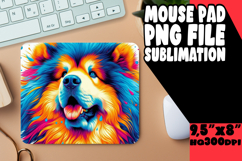 Whimsical Mouse Pad Design PNG, Dog Product Image 1