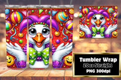 ELEGANT 20oz Sublimation Tumbler Wrap , Goose Product Image 1