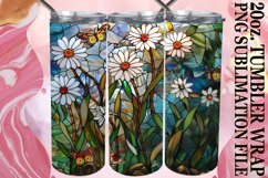 Mesmeric Stained Glass Tumbler Decor Product Image 1