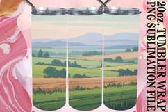 RADIANT ESCAPES 20oz TUMBLER WRAP, Spring Product Image 1