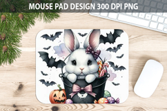Watercolor Rabbit Mouse Pad Sublimation - Animal PNG Product Image 1