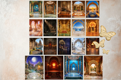 Hindu Mythology Backdrops for Junk Journal and Scrapbooking Product Image 12