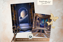 Hindu Mythology Backdrops for Junk Journal and Scrapbooking Product Image 13