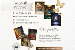 Hindu Mythology Backdrops for Junk Journal and Scrapbooking Product Image 2