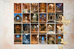 Hindu Mythology Backdrops for Junk Journal and Scrapbooking Product Image 6