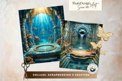 Hindu Mythology Backdrops for Junk Journal and Scrapbooking Product Image 9