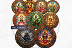 Hindu Gods Pantheon Clipart for Sublimation and Journals Product Image 9